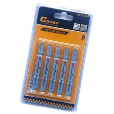 전동직소작업공구날 철제날 직소 톱날 철제용 T118AF 5개 블레이드 메탈톱날 공구, 직소 톱날 철제용 T118AF x 5PCS