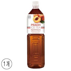 대상 복숭아아이스티 시럽, 1.5L, 1개