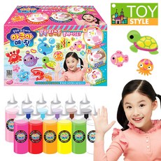 아쿠아매직 물속친구들 만들기 플레이 세트, 혼합 색상, 1세트