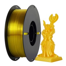 PLA 線材 3D列印線材 美國原料 可高速列印 1.75mm 1KG, PETG 1KG 熒光黃 限量