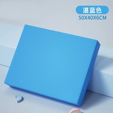 균형 사각 매트 50x40x6cm 필라테스 패드 요가 홈트 헬스장 두꺼운운동매트 밸런스 체, 1개, I. 하늘색 중형 33x40x6cm