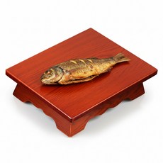 가온공방 제사용품 어틀 어판 제사 생선틀 생선받침 목기 제기용품, 1개