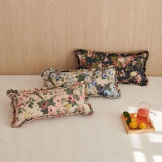 이솔홈 라메종 낮잠 메밀베개커버, 네이비(커버만)