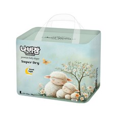 나비잠 기저귀 슈퍼드라이 오버나이트 팬티 1팩, 26매, 대형(L)