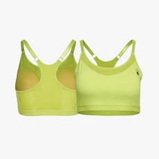 스파이더 여성 레터링 로고 밴드 브라탑 SPHPCNBR251WNGN 567614