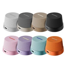 Momax 迷你喇叭 磁吸無線音箱, 黑色, BS6CND