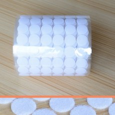 원형 테이프 30mm 흰색 검정 10개 부착식 옷수선 의류 손바느질 박음질 재봉틀, 1개