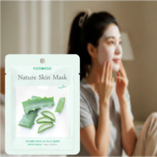 알로에 3D 마스크 10매 순한 성인 청소년 학생 여드름 뾰루지 사춘기 마스크팩