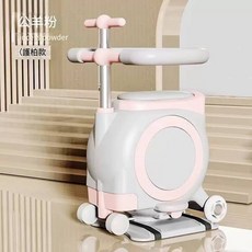 可儲物式 兒童機車座椅 機車椅 嬰幼兒機車座椅 摩托車安全椅 機車椅 電動車兒童座椅前置電瓶車寶寶小孩儲物坐椅電瓶車通用, 粉色, 1個