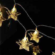 온길상점 20구 LED 아기방 조명 3m 웜색 파티조명