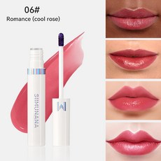 SIIMUNANA 撕拉脣釉 長效保溼不易脫色, 1個, S0001-06#Romance(酷羅斯),4ML