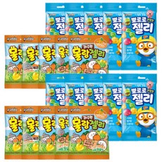 팔도 과일맛 젤리 2종 뽀로로젤리 10개 + 몰랑젤리