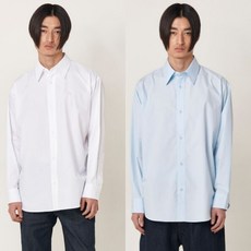 [AK플라자] [플랙진] 남성 오버사이즈 셔츠 PWTH1LSP81M