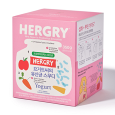헐그리 요거트 유산균 스무디, 350g, 1개