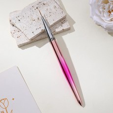 레인보우 알루미늄 네일 브러시, 1개, 레인보우 알루미늄-4