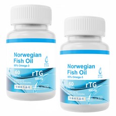 Rimi 挪威魚油 高濃度85% Omega-3 rTG型魚油軟膠囊 60粒, 1個, 60顆