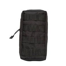 밀리터리 전술 파우치 블랙 보조 수납 가방 등산 야외 활동 휴대 간편 착용 주머니, 상세페이지 참조