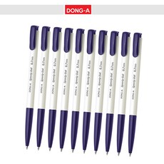 동아 국산 사무용 스피디볼 유성볼펜 10자루, 1개, 0.7mm 파랑(10자루)