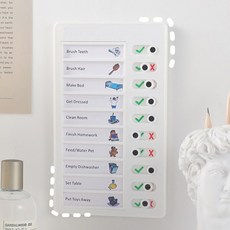 체크 투두리스트 일간 리스트 chores 주간 습관 학습 플래너 약속