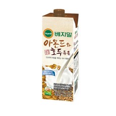 베지밀 아몬드와 호두 두유, 950ml, 6개