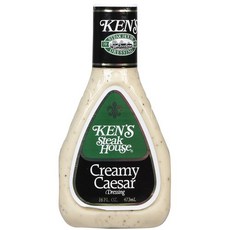 켄스 크리미 시저 드레싱 - 16온스 Ken's Creamy Caesar Dressing-16 OZ, 473ml, 1개