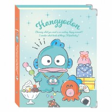 三麗鷗正版授權 酷洛米/人魚漢頓 26孔夾 精裝資料夾 筆記夾 計劃本夾, 1個, 人魚漢頓