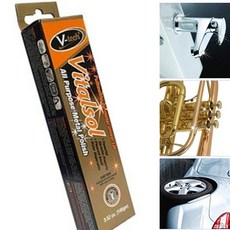 메탈 스테인레스 스텐 광택제 스틸왁스 샌딩 연마광택, 1개