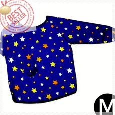 포유 미술 가운 요리 앞치마 유아작업복 미술용의류 M