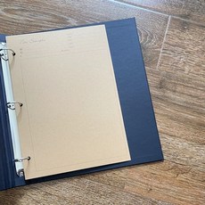 레트로 크래프트 포카바인더 티켓북 보관 티켓 사진앨범 북 스크랩북 셀프 띠부씰 제작 카드, I. 1 마리의 젖소 카드에 대한 3 개의 구