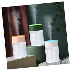 미니 가습기 초음파 가습 공기정화 수면 사무실 차량용 휴대용 250ml, 상세페이지 참조, 화이트