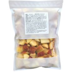 국내산 냉동사과 100%, 1개, 4kg
