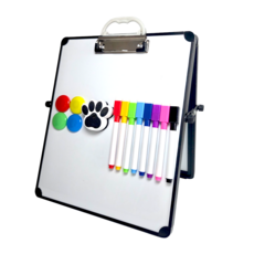 하루아즈 탁상용 양면 미니 화이트보드 클립보드 KC인증