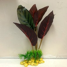 (ABM도매콜) 어항 장식 클립토SP 레드 GM-SC628, 1개