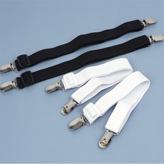 사라마켓 집게형 고정버클 2p 침대패드고정 의자방석고정집게, 화이트