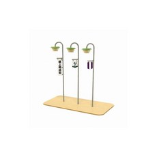 산케이(Sankei) 1/150 디오라마 옵션 키트 가로등AMP04-78 페이퍼크래프트