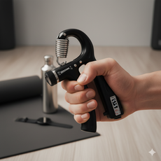 넥스트픽 손목보강 악력기, 1개, 블랙