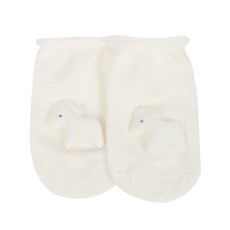 [AK플라자] [에뜨와] 모모양말(07S076001), 아이보리, 7-8(3~6개월), 1개