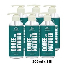 듀이네이처 쉐이빙젤, 200ml, 6세트