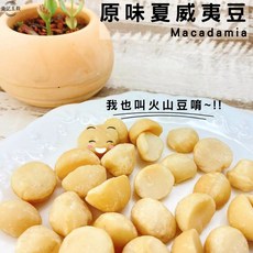 黃記五穀美味工坊 原味烘焙夏威夷豆(火山豆), 1個