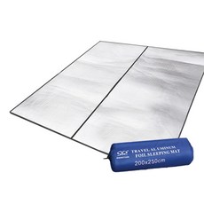 露營中毒本鋪 雙面鋁箔墊 防潮墊 露營保暖墊 200x250cm/300x300cm, 200*250cm