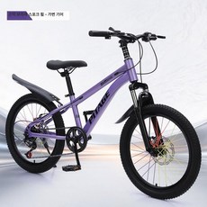 KN 20인치자전거 튼튼한자전거, 18인치 120-145cm, 퍼플 스포크 휠