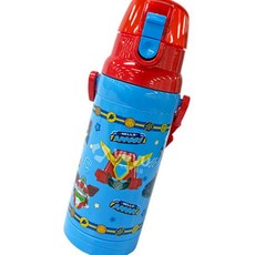 헬로카봇 15 남아용 소풍 안심락 원터치 스트랩 보틀, 1개