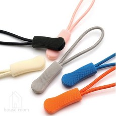 살림방 자크고리 지퍼부자재, 1개, 그레이
