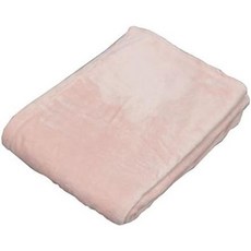 일본 직배송 플라자 플란넬 담요 더블 얇은 회색 세탁 가능 따뜻한 겨울 70.9 x 74.8인치 180 190cm, 4. PinkSolid