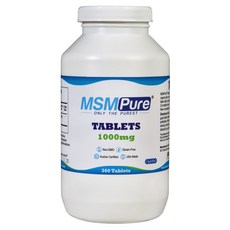 MSMPure 1000mg錠, 1個, 360錠