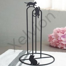 트레분 캣 키친 타올꽂이 키친타올홀더 키친타올거치대 키친타올봉 키친타올훅