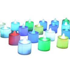 1p 건전지 led 티라이트 모양 모형 초 홀더 컵 무드등 양초 조명 촛불 등 촬영 소품 샵 캠핑 침실 랜턴 추천