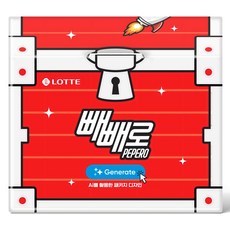 LOTTE 樂天 PEPERO巧克力棒幸運盒 12盒入, 6種口味, 1組