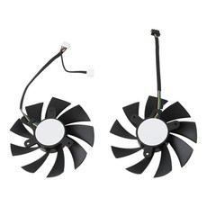 Micro Traders 그래픽 카드 쿨링 팬 88mm DELL 호환 레노버 RTX 3060 3060Ti 3070 3080 3090과