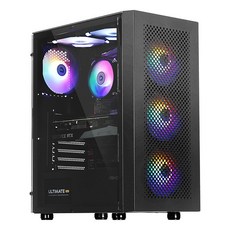 앱코 G15 세이퍼 아크릴 미들타워 PC케이스, 1개